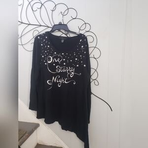 Style & Co xl one stary night sweater